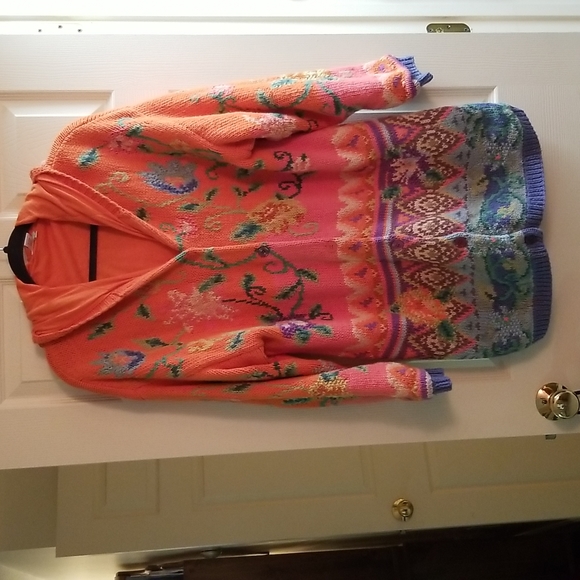 🥼 VINTAGE AUTUMN SWEATER JACKET - Picture 11 of 11